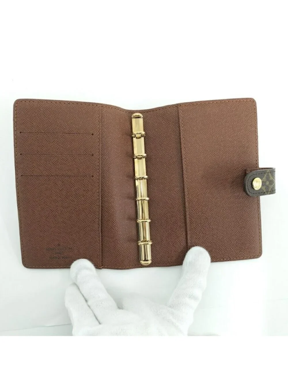 Louis Vuitton Agenda PM Notebook Cover Organizer Monogram Panda